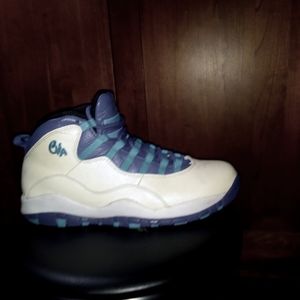First addition  retro Charlotte hornets Jordans and bonus pair.